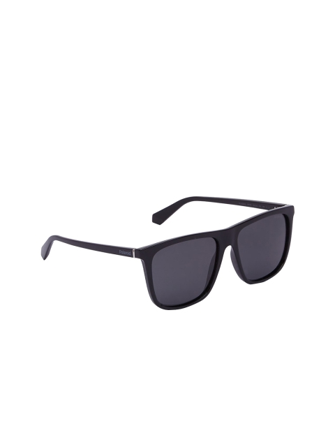 

Polaroid Unisex Rectangle Sunglasses PLD 6099/S 807 56M9, Grey
