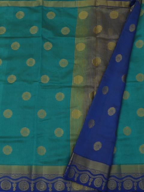 

Pothys Green Woven Design Saree