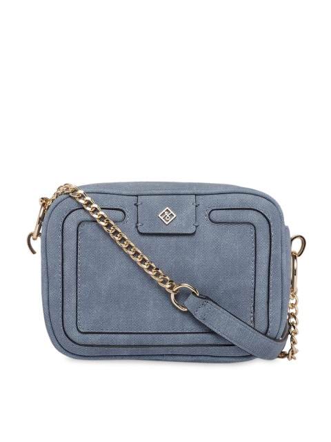 

Call It Spring Blue Textured Sling Bag