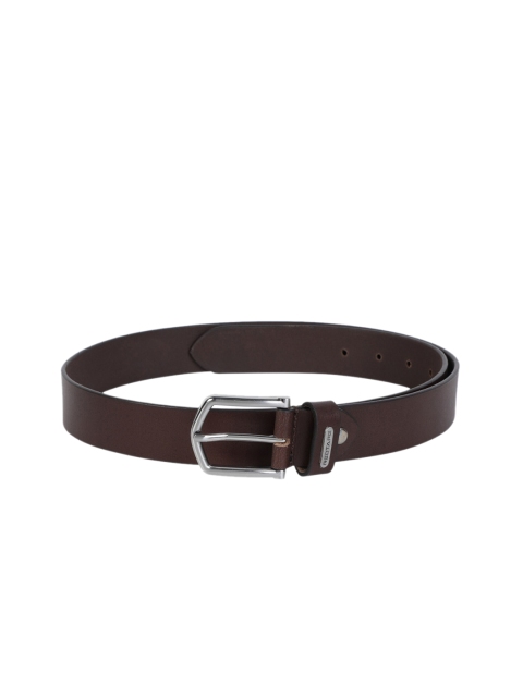 

Red Tape Men Brown Solid Leather Belt