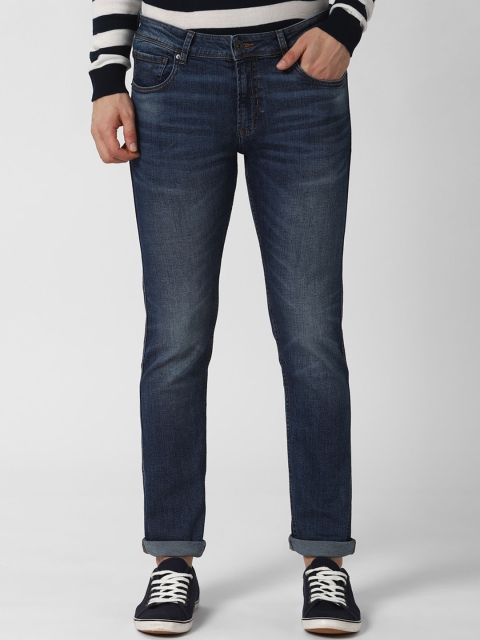 

Peter England Casuals Men Navy Blue Slim Fit Mid-Rise Clean Look Jeans