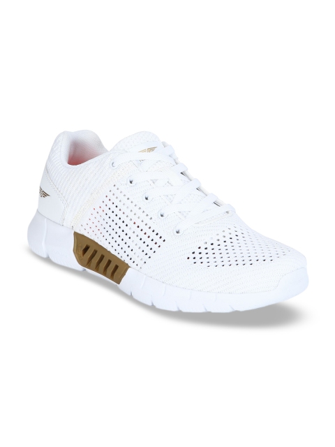 

Red Tape Men White Textile Walking Shoes