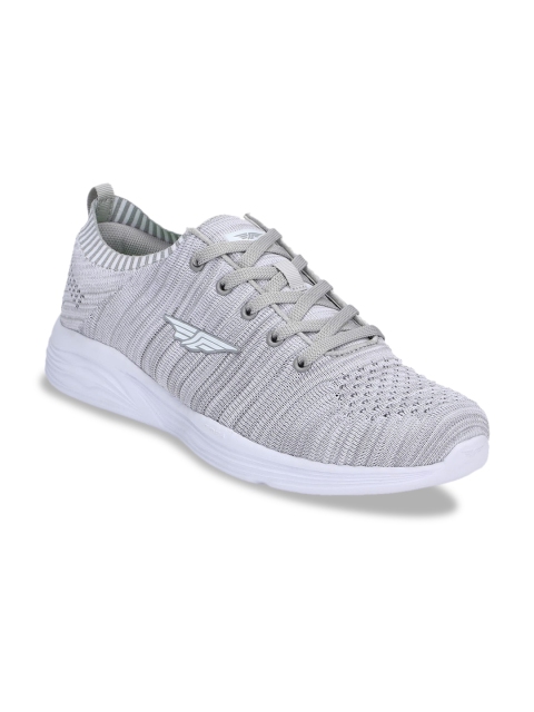 

Red Tape Men Grey Textile Walking Shoes