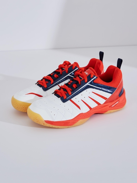 

PERFLY By Decathlon Kids White BS 560 Lite Badminton Shoes