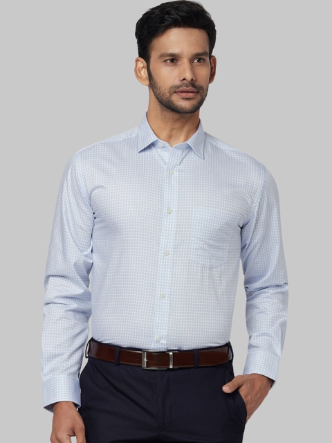 

Park Avenue Men Blue Regular Fit Formal Shirt
