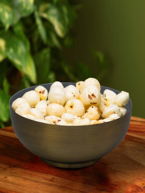 

nestroots Grey Metallic Serving Bowl