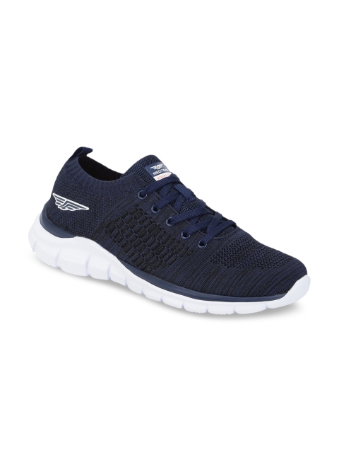 

Red Tape Men Navy Blue Textile Walking Shoes