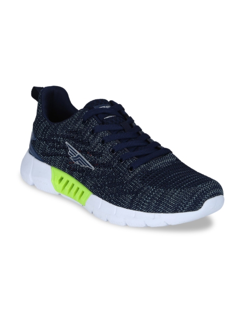 

Red Tape Men Navy Blue & White Textile Memory Foam Walking Shoes