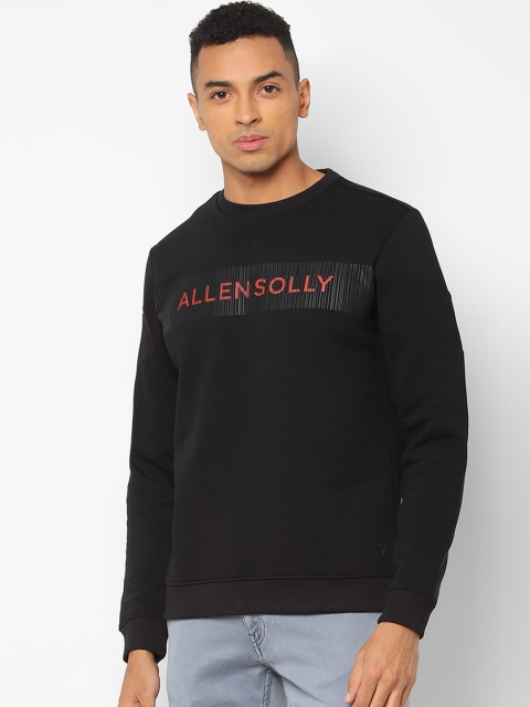 

Allen Solly Men Black Printed Sweatshirt