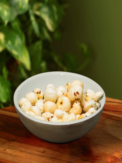 

nestroots White & Brown Solid Mango Wood Serving Bowl