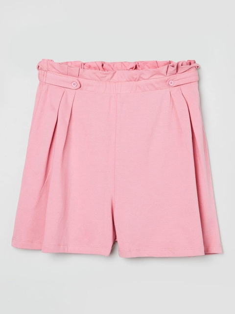 

max Girls Pink Solid Regular Fit Regular Shorts