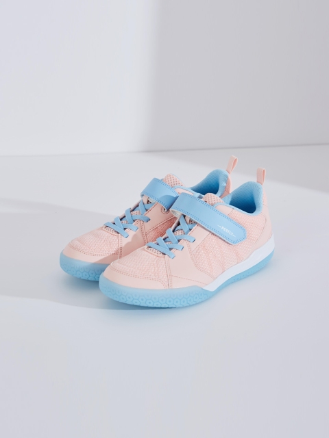 

PERFLY By Decathlon Unisex Kids Pink Synthetic Badminton Shoes