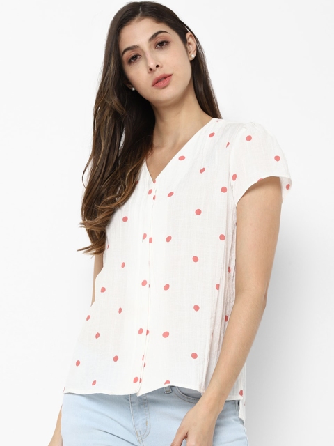 

Allen Solly Woman White Printed Top