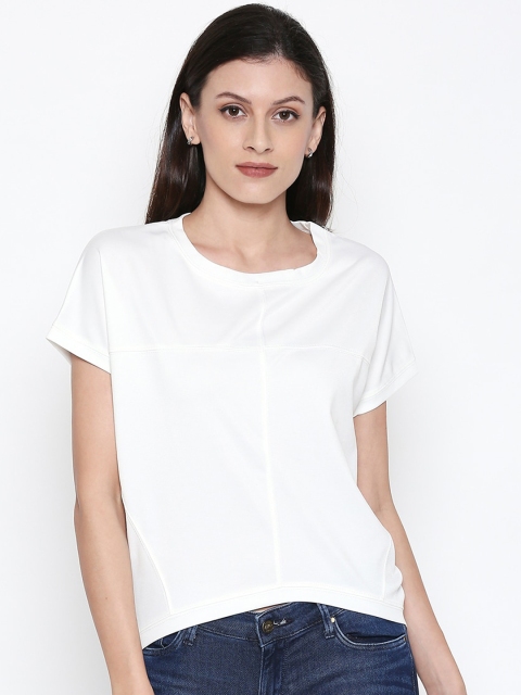 

Manola Women White Solid Top