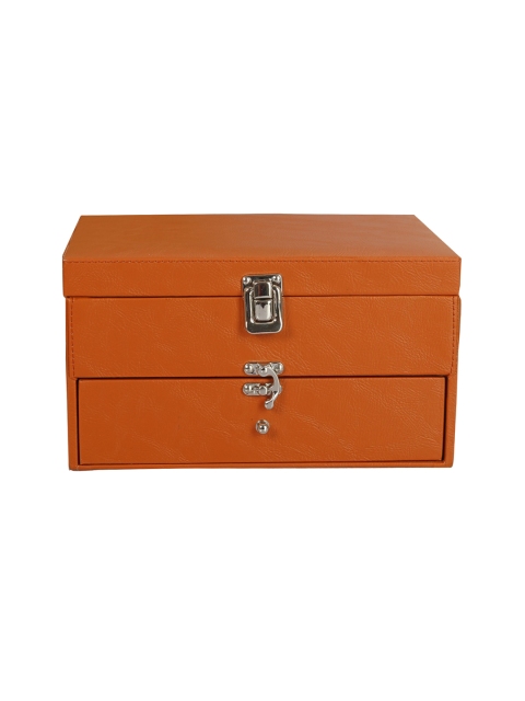 

Leather World Unisex 16 Slots Tan Watch Organiser Box