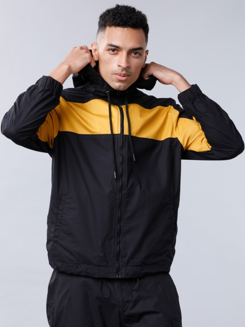 

Ecko Unltd Men Black Colourblocked Tailored Shacket