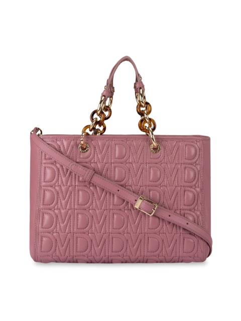 

Da Milano Pink Textured Sling Bag