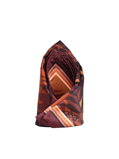 

Tossido Men Multicolored Printed Pocket Square, Multi