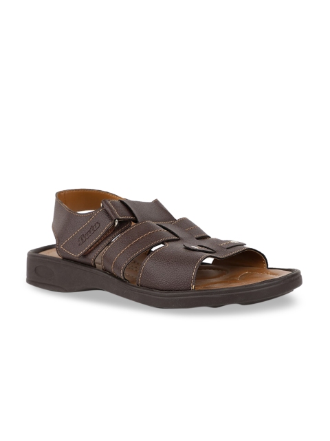 

Bata Men Brown Comfort Sandals