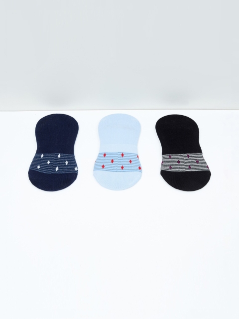 

max Women Pack of 3 Assorted Shoe Liners, Multi