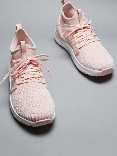 

Domyos By Decathlon Women Pink Mesh Mid-Top Training or Gym Shoes