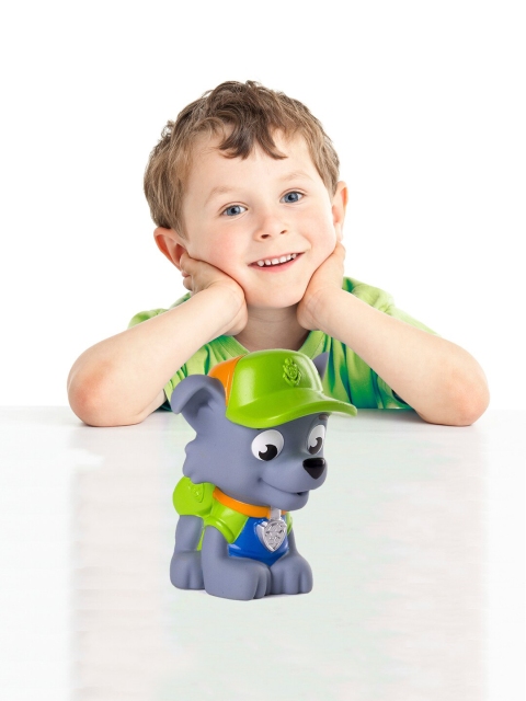 

PAW PATROL Kids Grey & Green Pup Pals Bath Squirters
