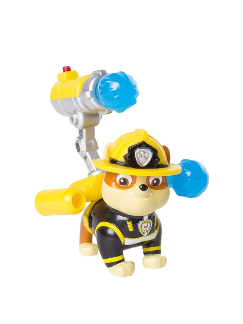 

PAW PATROL Kids Yellow & Brown Ultimate Fire Rescue Rubble Toy