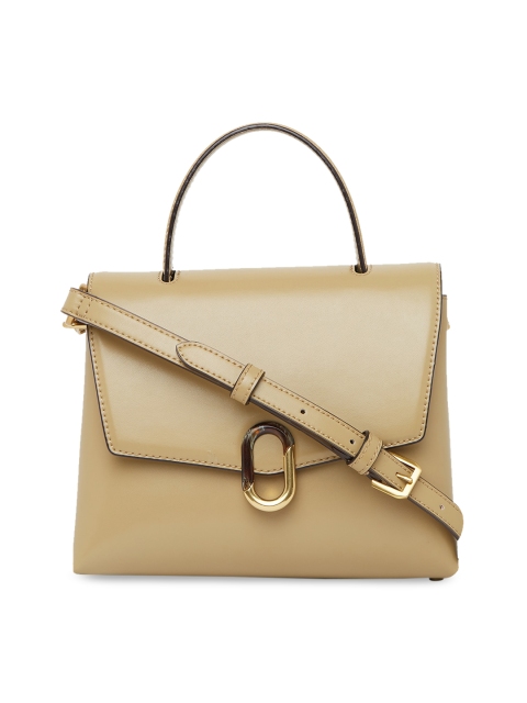 

CHARLES & KEITH Khaki Solid Satchel