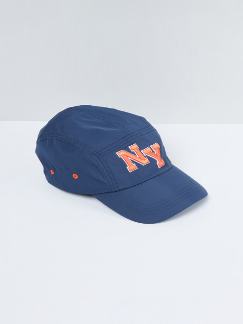 

max Men Blue Printed Baseball Cap