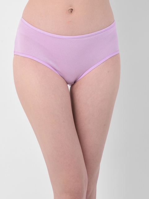 

Clovia Women Purple Printed Hipster Briefs PN3310I12S