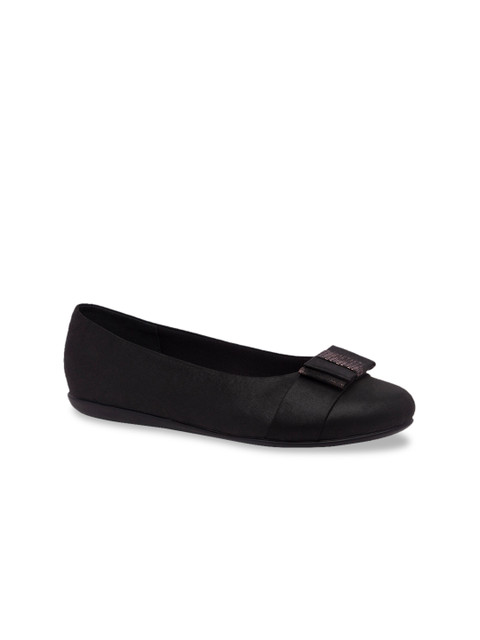 

Inc 5 Women Black Solid Ballerinas