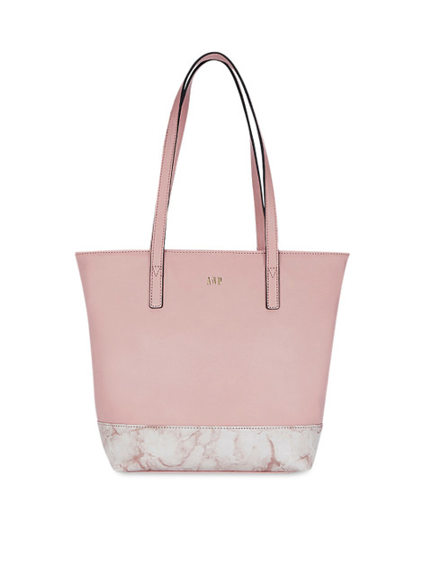 

AND Pink Solid Tote Bag