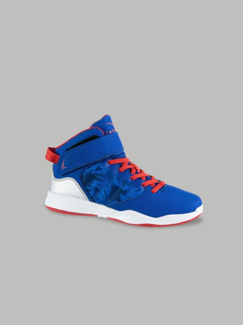 

TARMAK By Decathlon Kids Blue Mid-Top Basketball Shoes