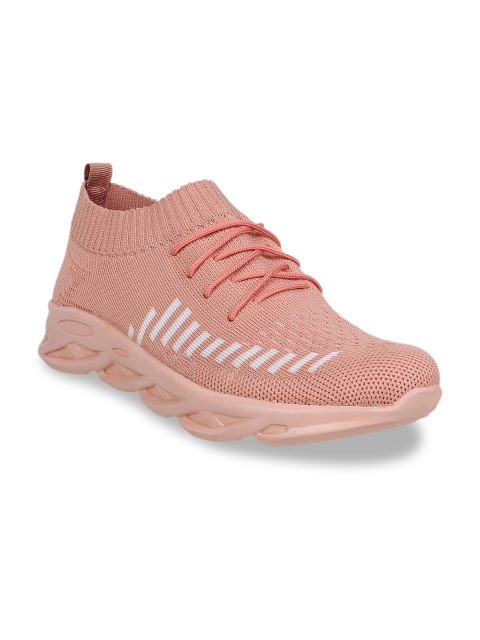 

STEPpings Women Pink Mesh Walking Shoes