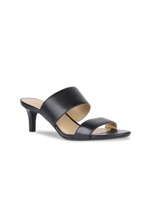 

Naturalizer Women Black Solid Leather Heels
