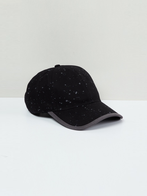 

max Women Black Printed Baseball Cap