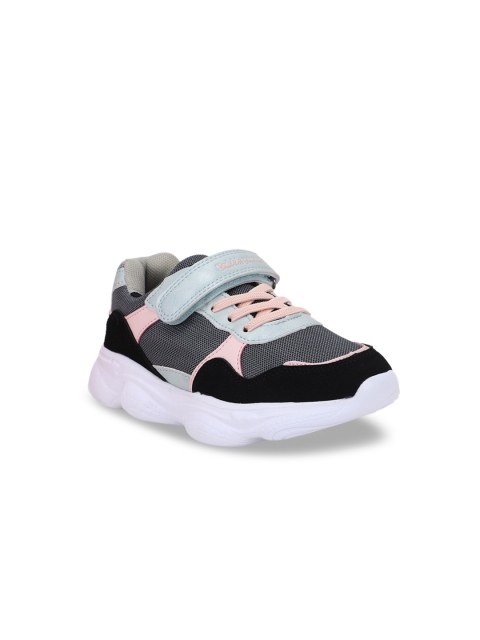

Bubblegummers Boys Blue & Grey Colourblocked Sneakers