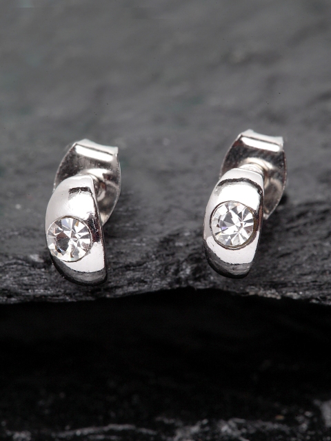 Stoln Silver-Plated Circular Studs