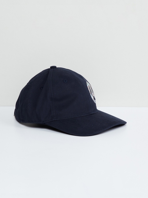 

max Women Grey & White Embroidered Snapback Cap