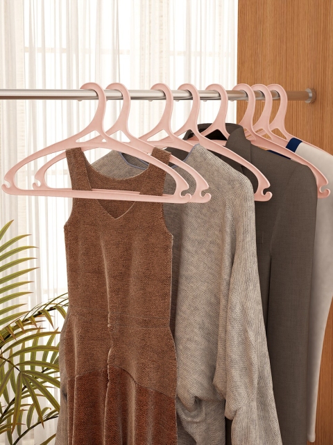 

Story@home Set Of 16 Pink Solid Premium Quality Multi-Purpose Hangers