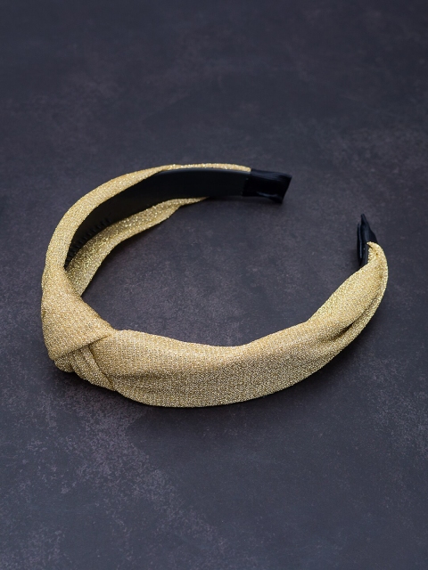 

Golden Peacock Gold-Toned Hairband