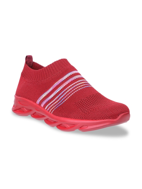 

STEPpings Women Maroon Walking Shoes