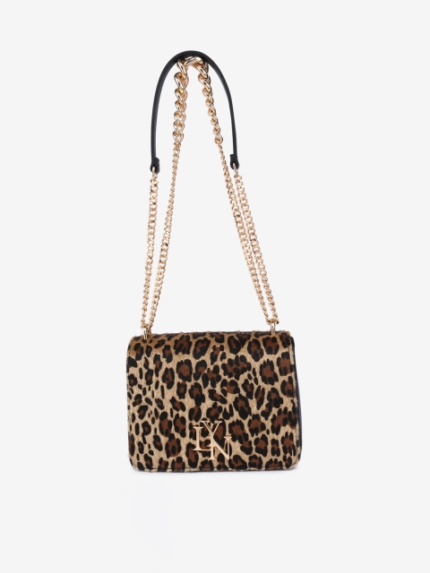 

LYN Brown Printed Shoulder Bag