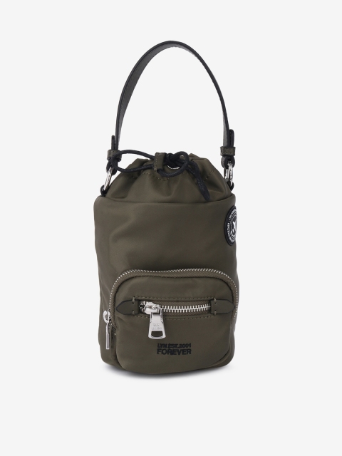 

LYN Green Solid Hobo Bag