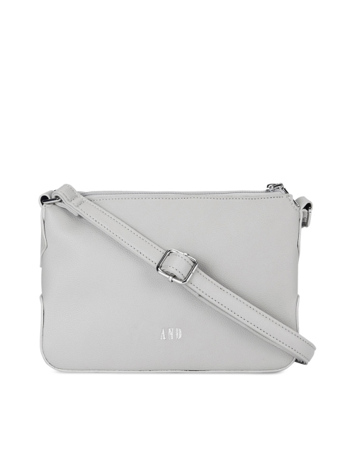

AND Grey Solid Sling Bag