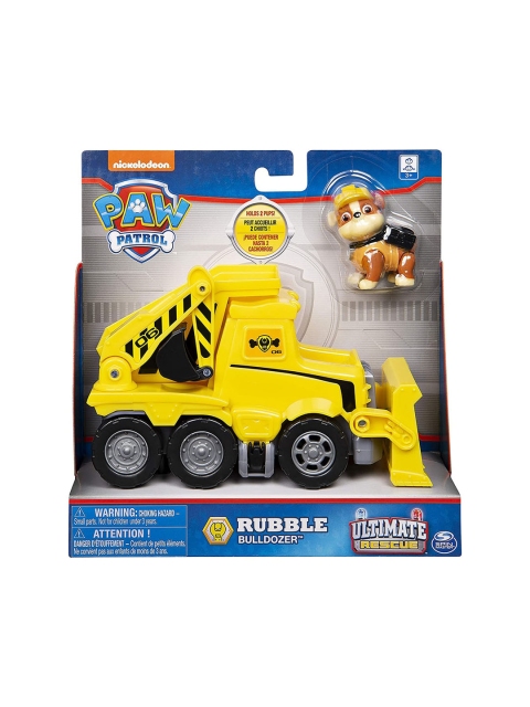 

PAW PATROL Kids Yellow And Black Basic Vehicle Rubble