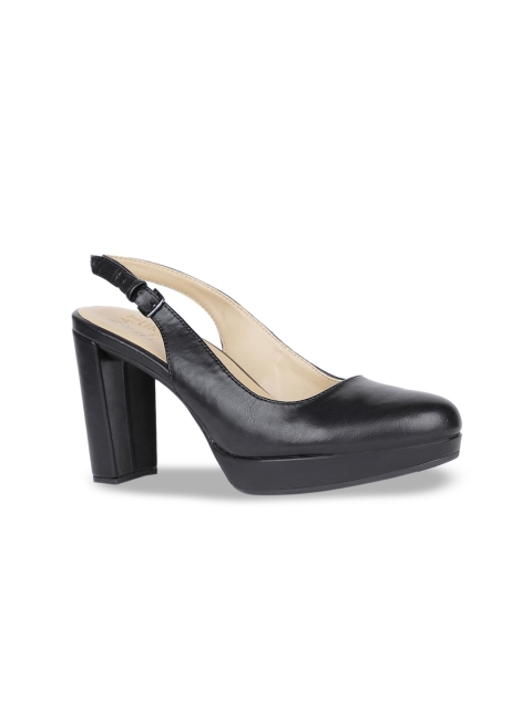 

Naturalizer Women Black Solid Pumps
