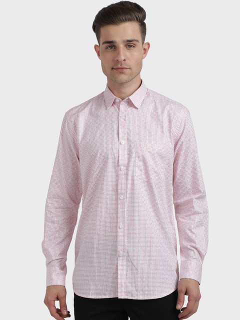 

ColorPlus Men Red Regular Fit Printed Casual Shirt