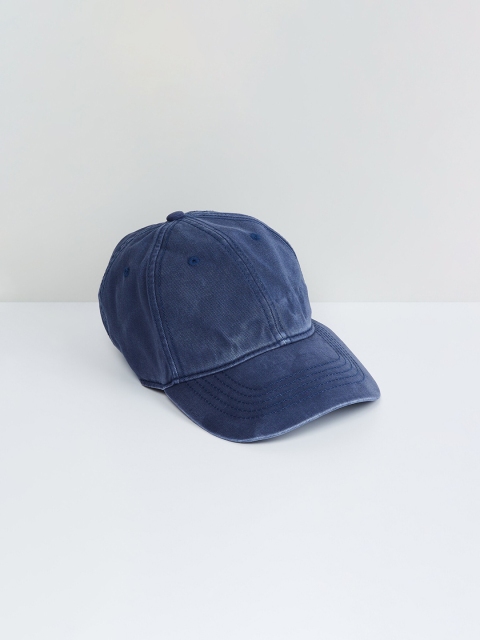 

max Men Blue Solid Baseball Cap