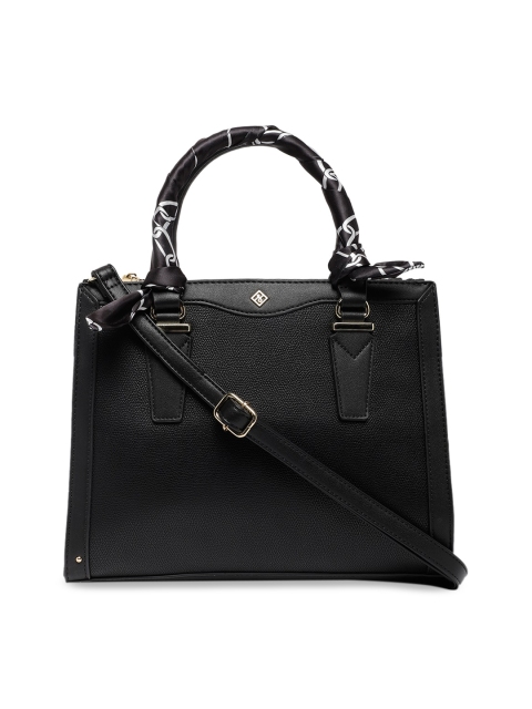 

Call It Spring Black Solid Handheld Bag